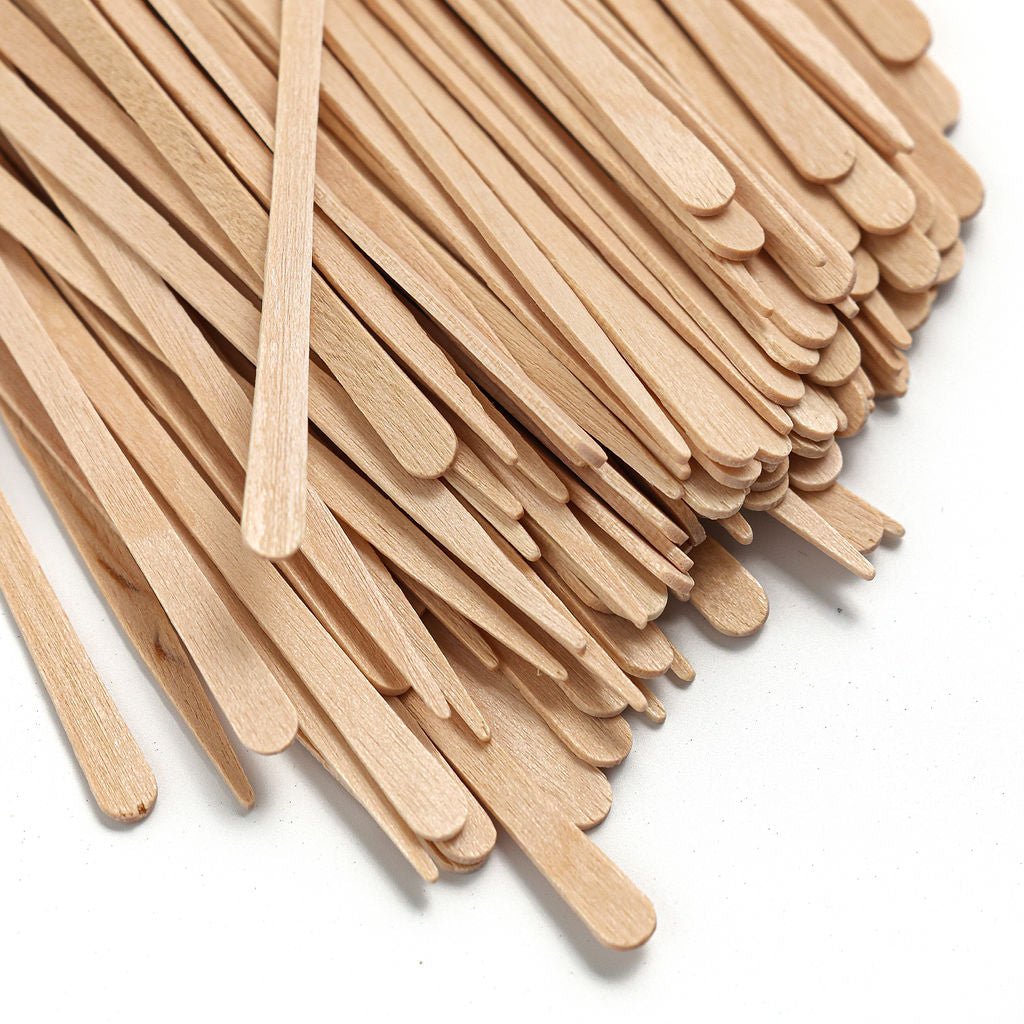 InLei® | Spaty Wax Wooden Spatulas | 100 Pcs - inlei.com