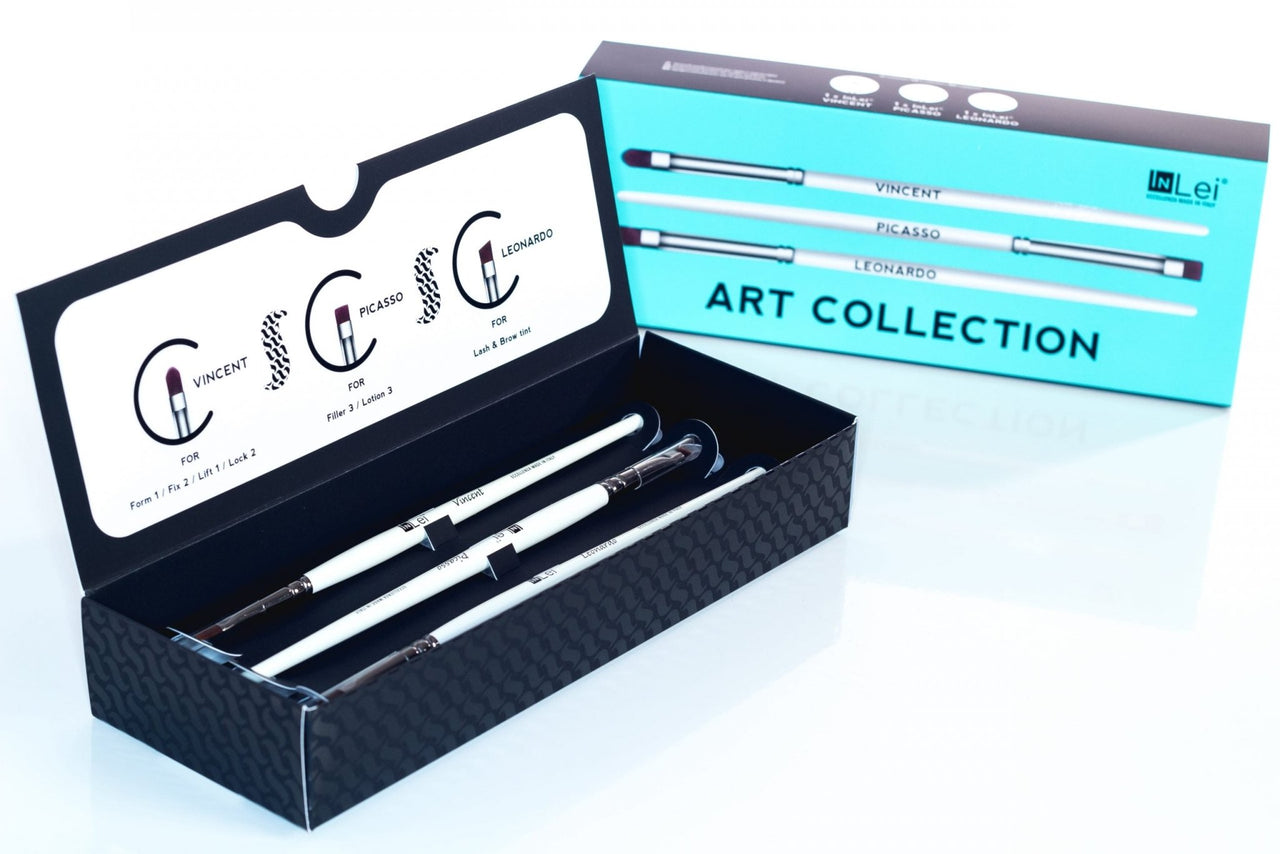 InLei® | Art Collection | Set of Professional Brushes - inlei.com