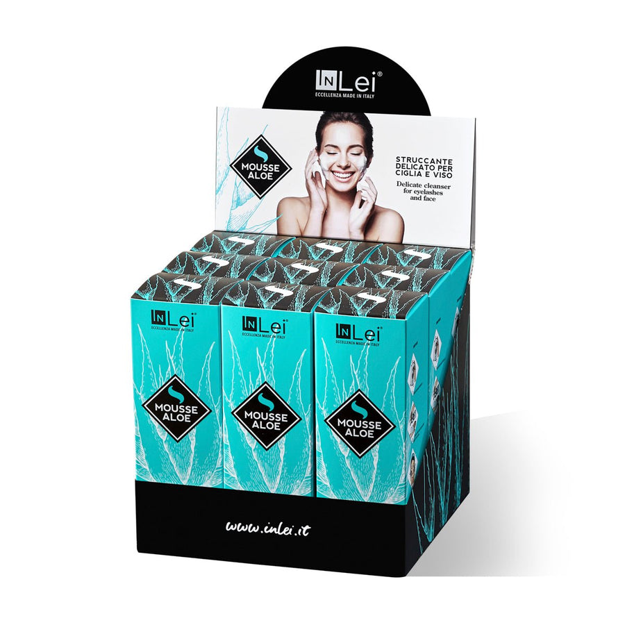 InLei® | Delicate Aloe Mousse Cleanser | For Eyebrows, Eyelashes, & Face - inlei.com